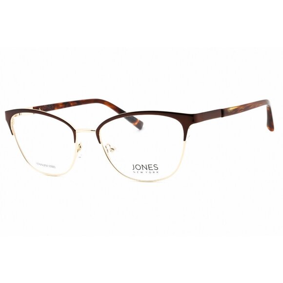 Jones New York EYEGLASSES J486-BRO-53 New with case